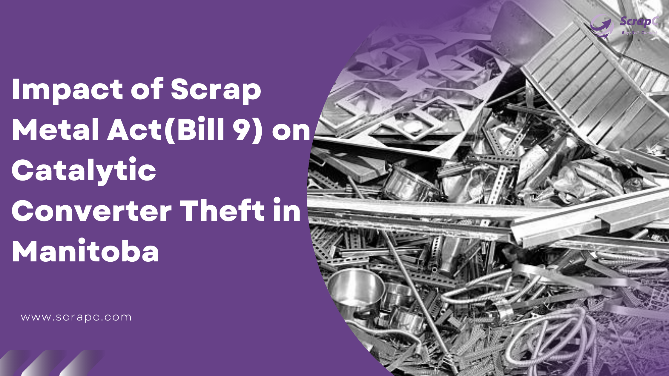 Impact of Scrap Metal Act(Bill 9) on Catalytic Converter Theft in Manitoba